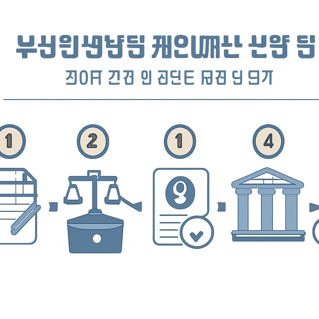 부산회생법원 개인파산 신청, 5가지 핵심 절차 - 부산회생법원 개인파산 신청 절차 관련 정보 시각화