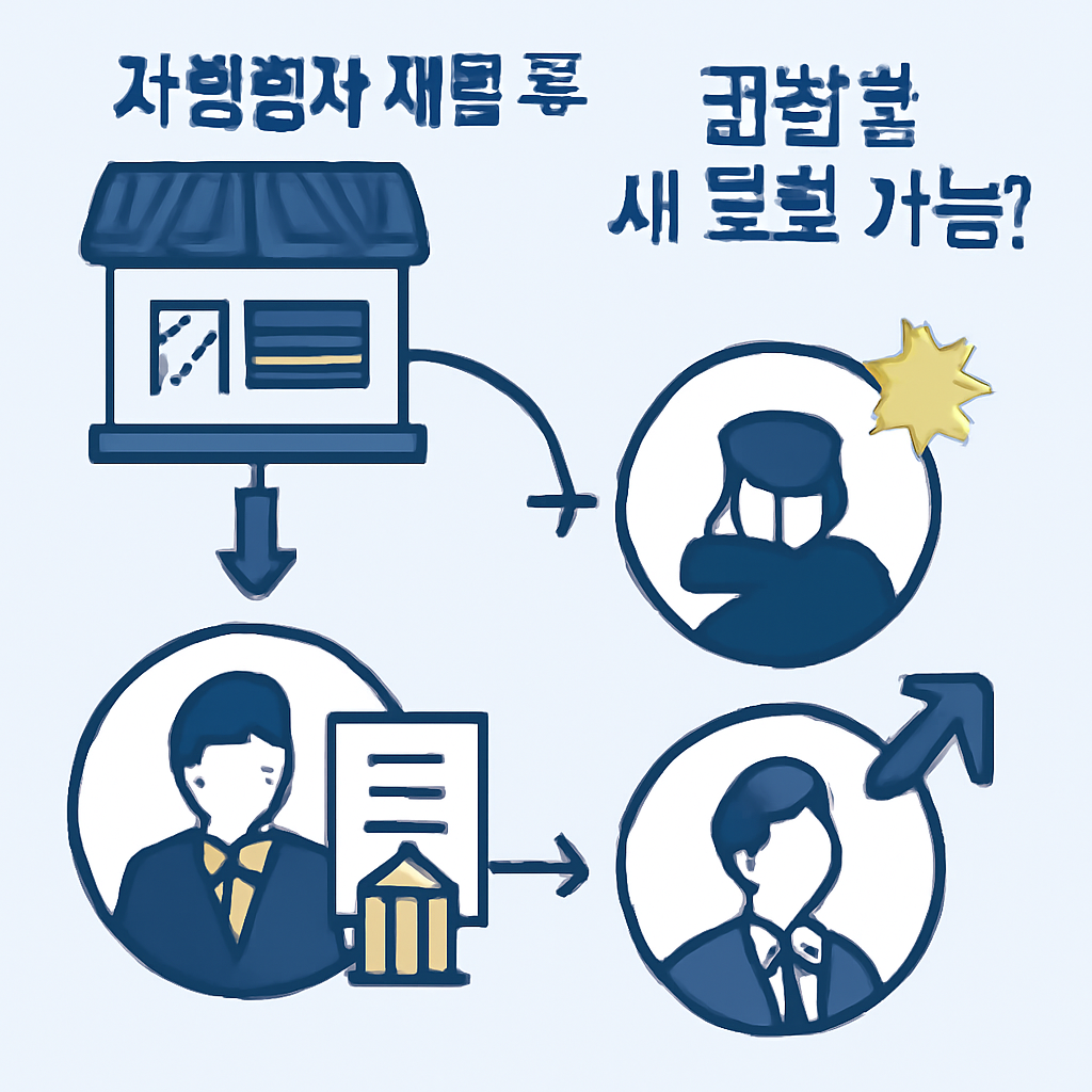 폐업 자영업자 개인회생 절망 끝 새 출발 가능? - 자영업자 폐업 후 개인회생 관련 정보 시각화