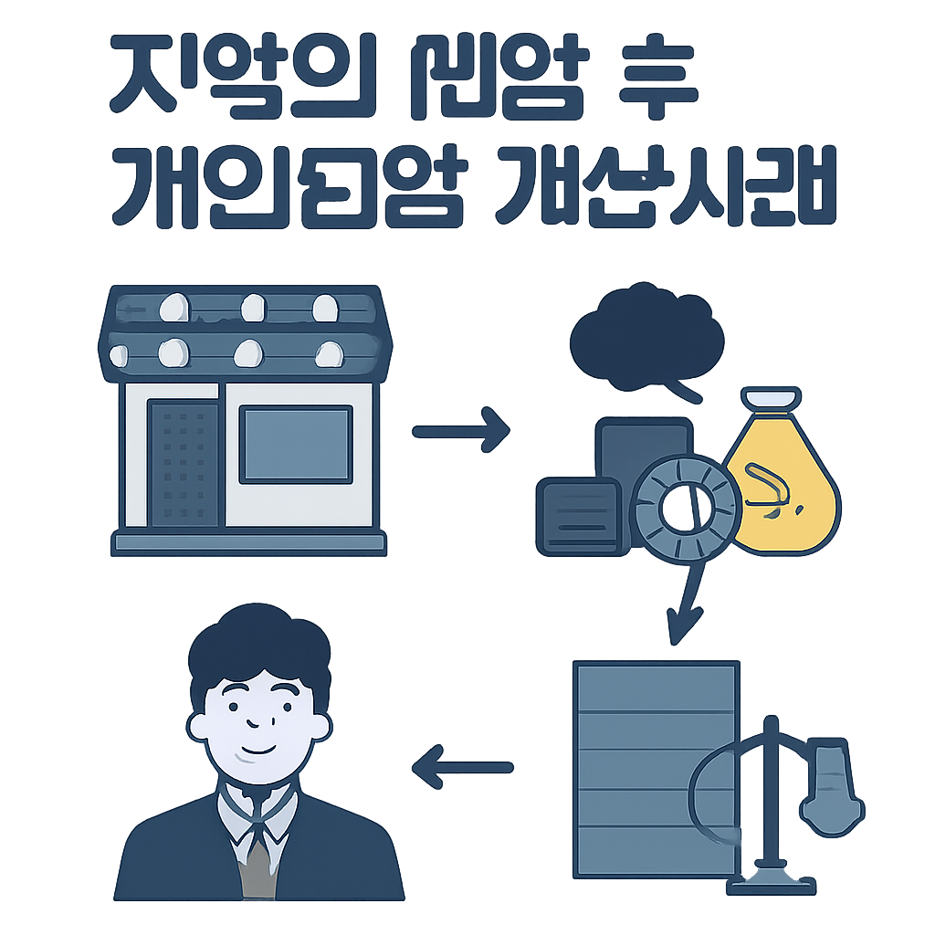 사업 망하고 빚더미 자영업자, 개인회생 변제금 실제 계산 사례 - 자영업 폐업 후 개인회생 계산 사례 관련 정보 시각화
