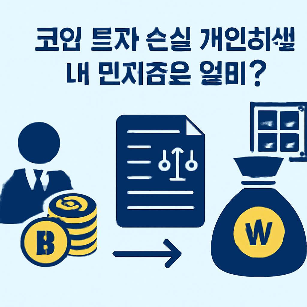 코인 투자 손실 개인회생, 내 변제금은 얼마? - 코인 투자 손실 개인회생 계산 사례 관련 정보 시각화